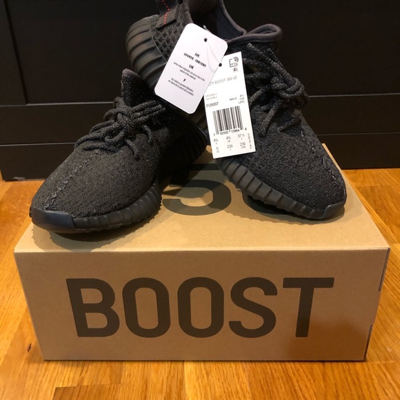 Adidas Yeezy Boost V2 350 Black Reflective Size 5